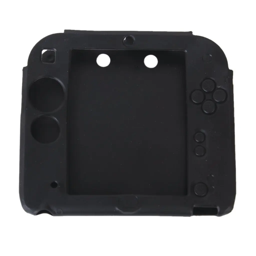 2 шт чехлы Чехлы силиконовые защитные для 2DS красный и черный|case for|case covercase case |