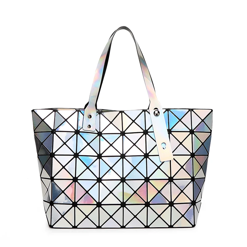2018 Новая мода женская сумка складные Джокер геометрический Кубик Рубика Алмаз