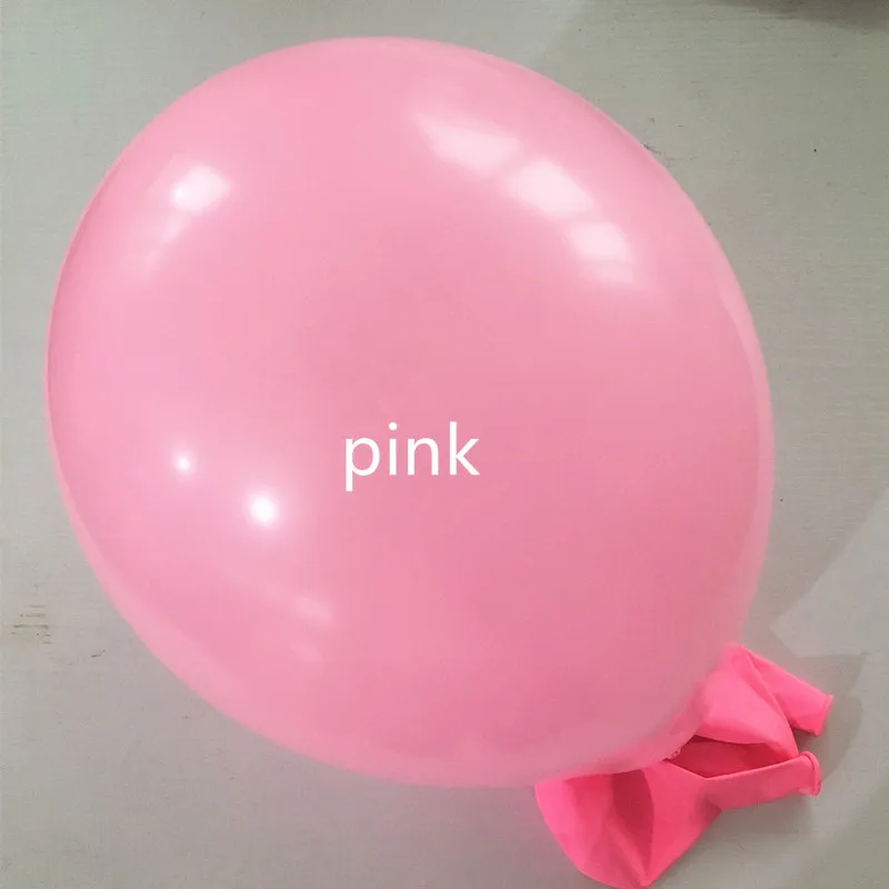 pink 20 шт./лот латексные шары воздушный шар на день рождения свадьба globos слоновая кость белый розовый персик Бирюзовый мятный зеленый цвет баллоны с гелием Рождество - Цвет: pink