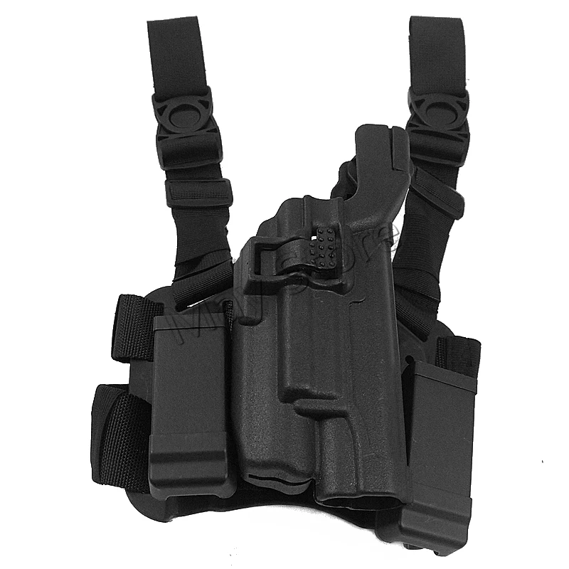 

Hunting Accessory Leg Bag Outdoor Hunting Tactical Puttee Thigh Leg Pistol Gun Holster for Colt 1911