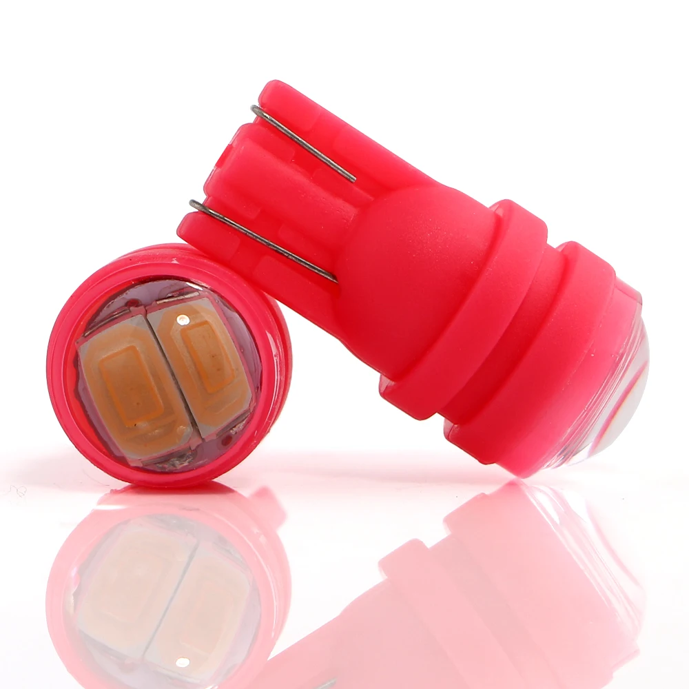 500X W5W светодиодный объектив 60LM T10 5630 2 SMD авто освещение для чтения интерьера