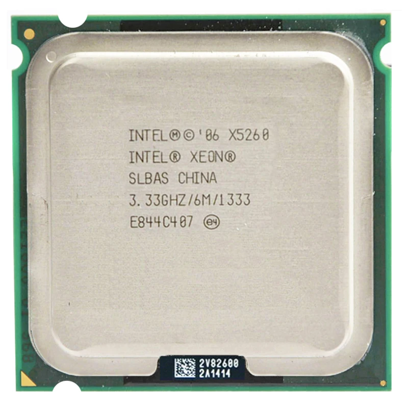 INTEL XONE X5260 775 Core 2 Duo 3 МГц LeveL2 6M работает на материнской плате 775|775 quad core|core 3775 |
