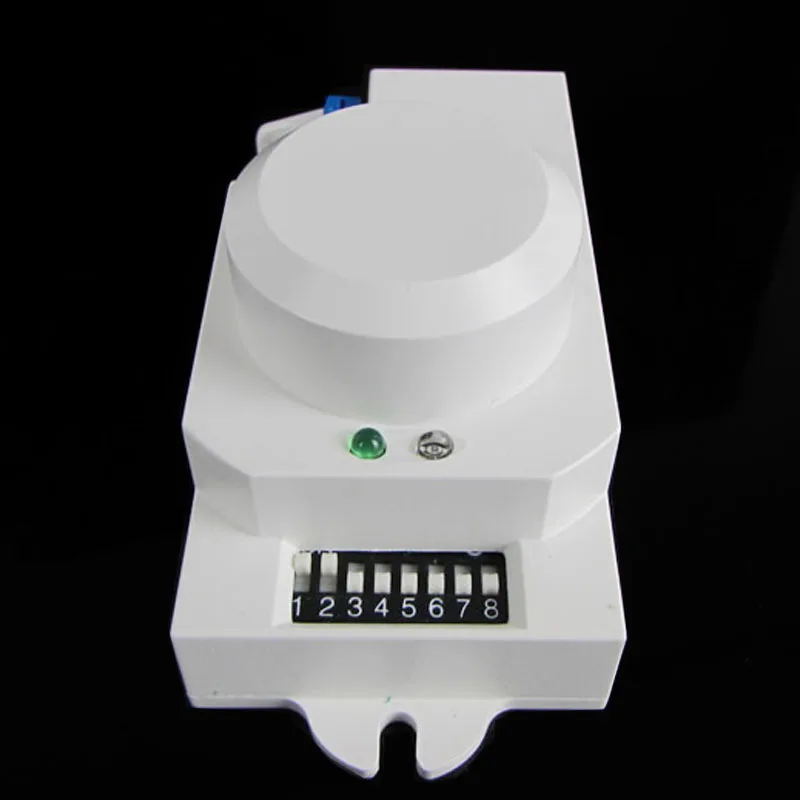 Free 110V/AC-240V/AC 360 degree Microwave Sensor Light Switch Induction Microwave Motion Sensor switch Vibration Sensor