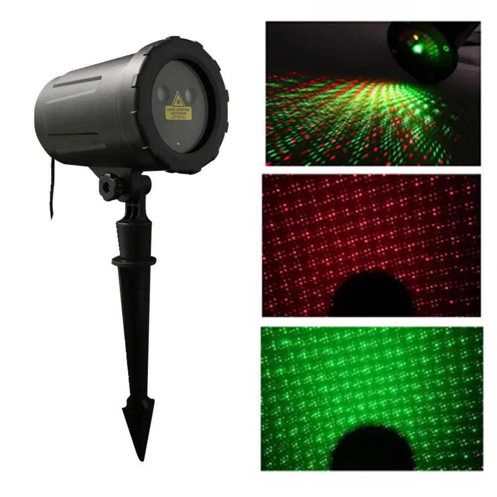 IP65 беспроводной контроль светодиодный Рождественский лазерный проектор