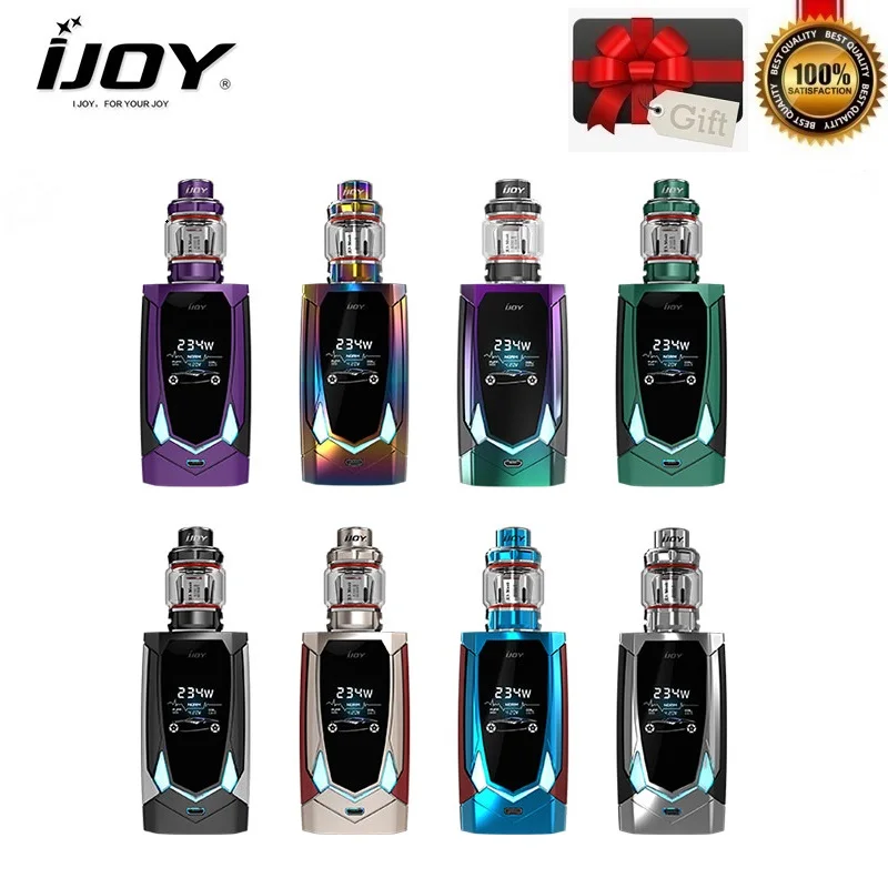 IJOY флеш накопителей “Мстители” 270 комплект 234 Вт PD270 Box Mod с 4 7 мл Subohm Vape Танк X3