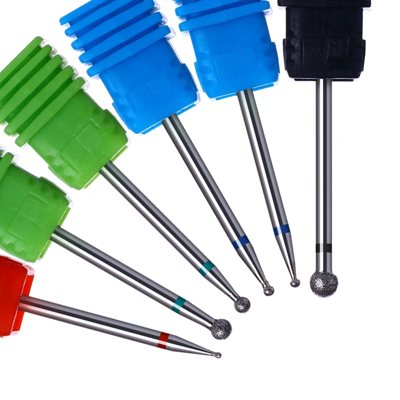 Сверла для кутикулы профессиональные сверла ногтей Серебряный вращающийся