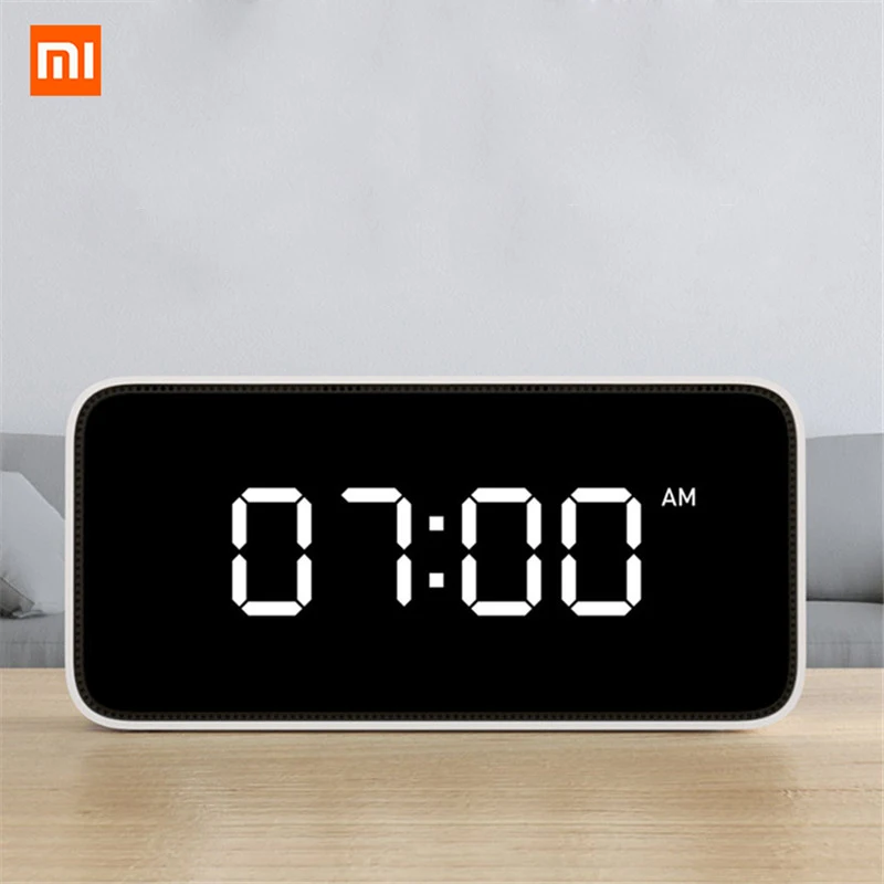 В наличии оригинальный Xiaomi mijia xiaoai смарт будильник для голосового вещания