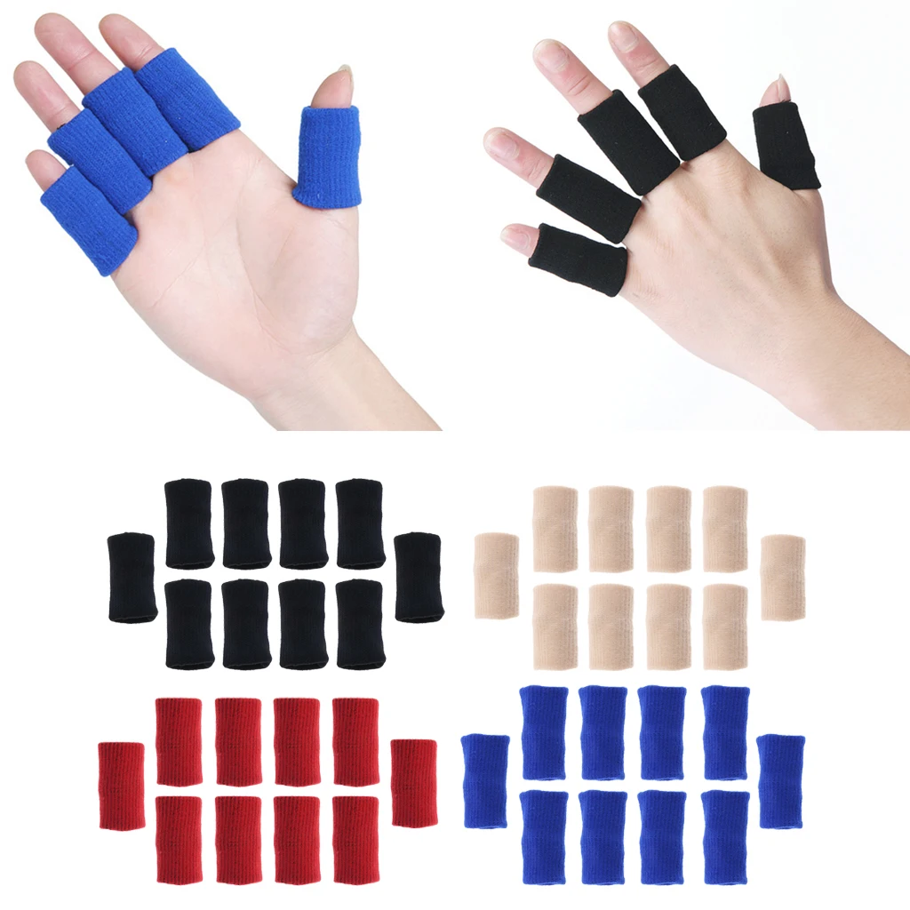 40 шт рукав для пальцев Поддержка большого пальца Скоба палец артрит обертывание