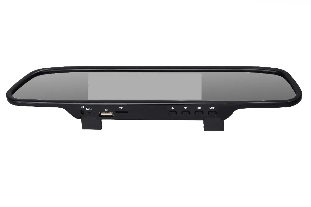MP5 TF 4 3 "TFT lcd цветной экран дюймов Автомобильный зеркальный монитор для камеры