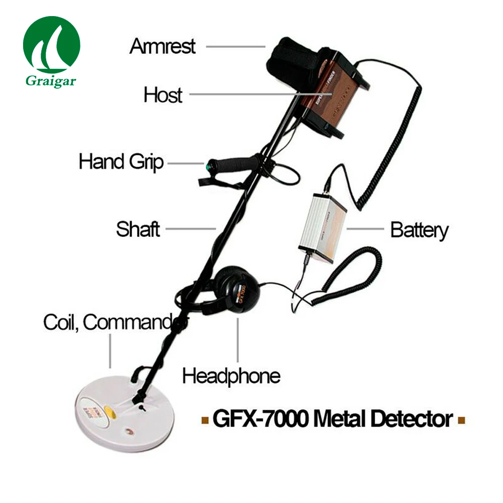 

GFX7000 Long Range Underground Metal Detector Gold Detector