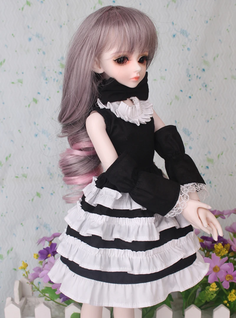 

Free Shipping1/3 1/4 1/6 BJD Doll SD Lovely Dress Clothes Doll Dress For Girl Gift