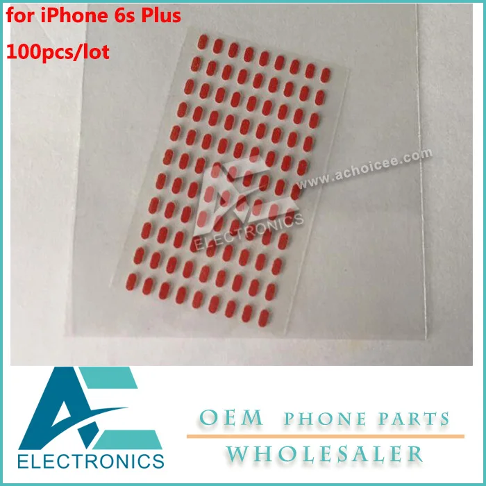 on 6SP motherboard 100 шт./лот, наклейки для iPhone X, 8 plus, 8 plus, 8 p, 7 plus, 7 plus, 7 p, 6 p, 6 S plus, индикаторные наклейки, датчик воды - Цвет: on 6SP motherboard