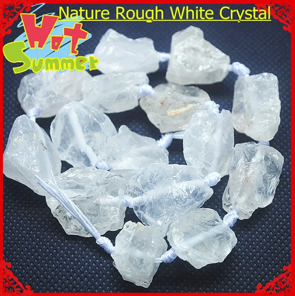 Nature Rough Citrinee Rosee Quartz White Crystal Lapis Lazuli Amethyste Strand Semi Precious Stone 1 Size 25-35mm | Украшения и