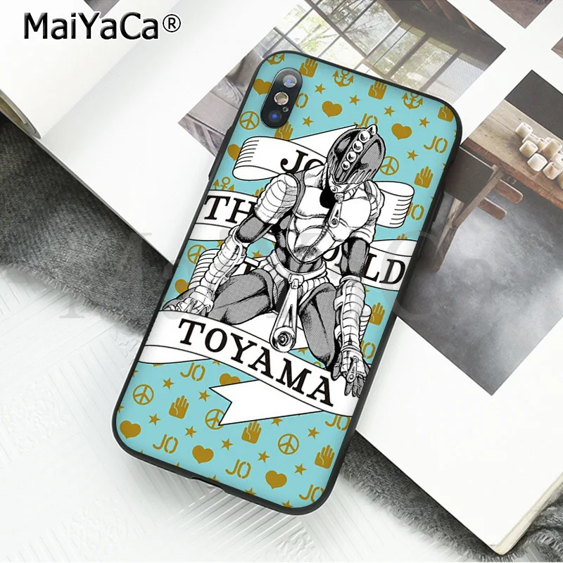 Мягкий силиконовый чехол MaiYaCa jojo для Apple iPhone 8 7 6 6S Plus X XS MAX 5 5S SE XR|Бамперы| |