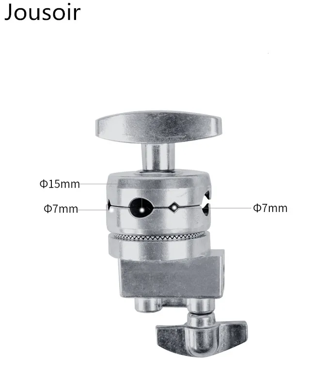 Металлическая головка из нержавеющей стали для оссветильник ительных стойки и