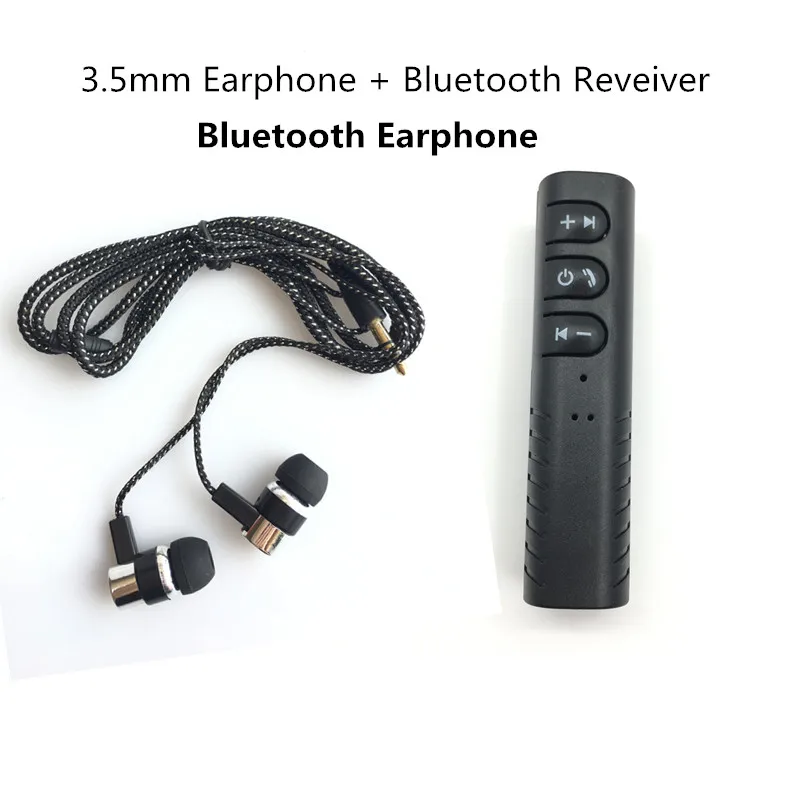 Приемник Bluetooth наушники Беспроводной Handsfree гарнитура 3 5 мм проводные с микрофоном