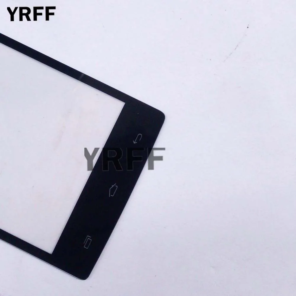4,5 ''сенсорная панель для Телефона Fly FS452 FS 452 сенсорный экран Переднее стекло дигитайзер панель объектив сенсор стекло клейкие салфетки