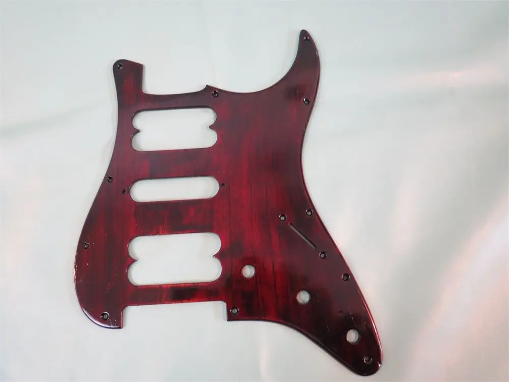

1 шт. лучшая твердая деревянная струна гитары Ailanthus HSH Pickguard #3690
