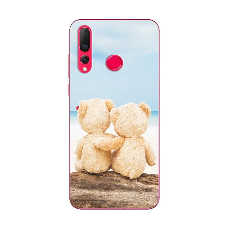 W56 Задняя крышка для huawei Nova 3 3i с изображением животных, сердечек, чехол на P Smart Plus, милый модный мягкий чехол для телефона, бампер для huawei Nova 4 3 i - Цвет: W56