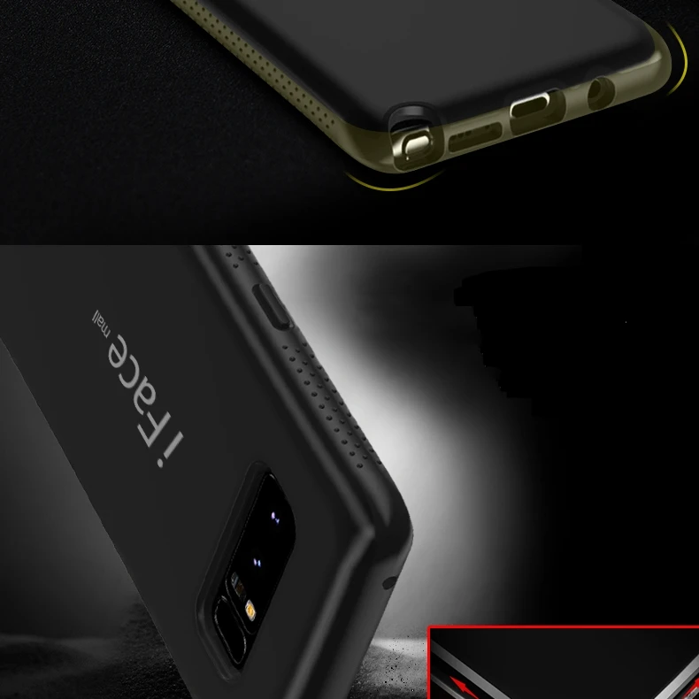 Противоударный чехол для samsung Galaxy S10 S9 S8 Plus S10e 5G чехол Iface Mall полная защита чехол для samsung Galaxy Note 9 8 чехол