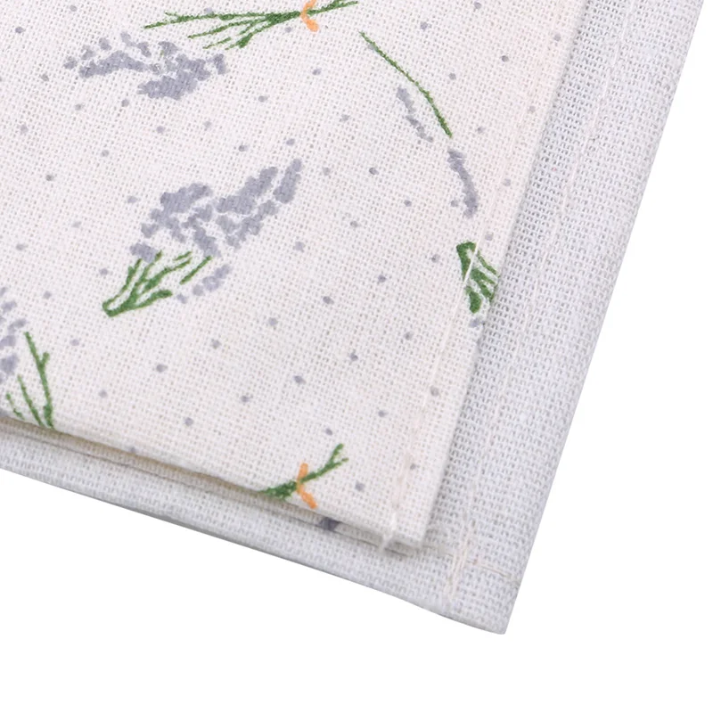 Лавандовая печать свежая домашняя хлопковая льняная подвесная сумка украшение