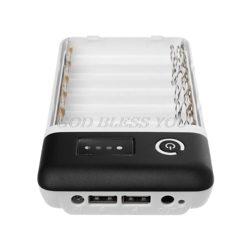 Блок питания с двумя USB-портами QC 3 0 6x18650 9 в пост. Тока 12 В | Мобильные телефоны и