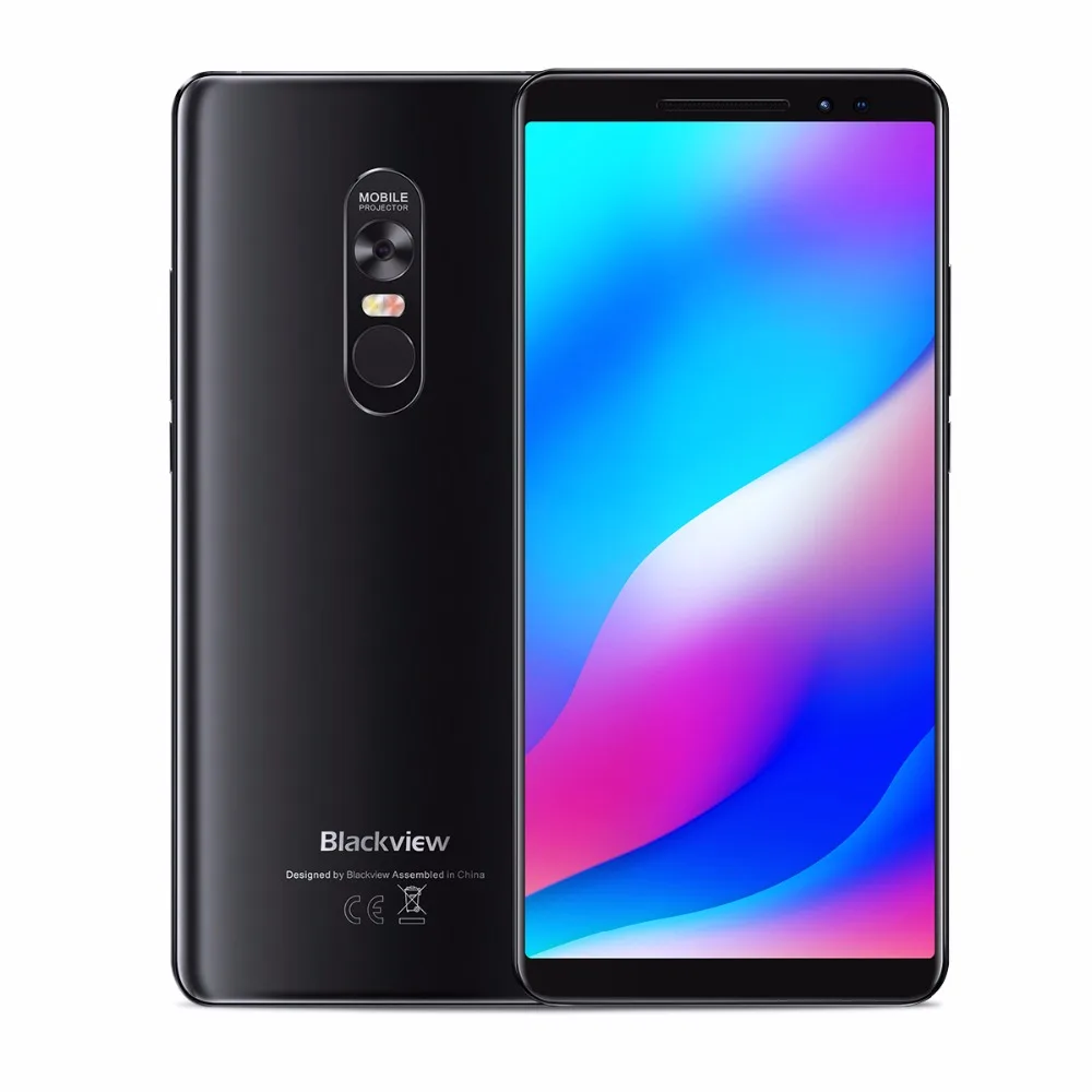 Blackview MAX 1 смартфон 6 ГБ + 64 01 &quotэкран 4680 мАч MT6763T Восьмиядерный Android 8 мобильный