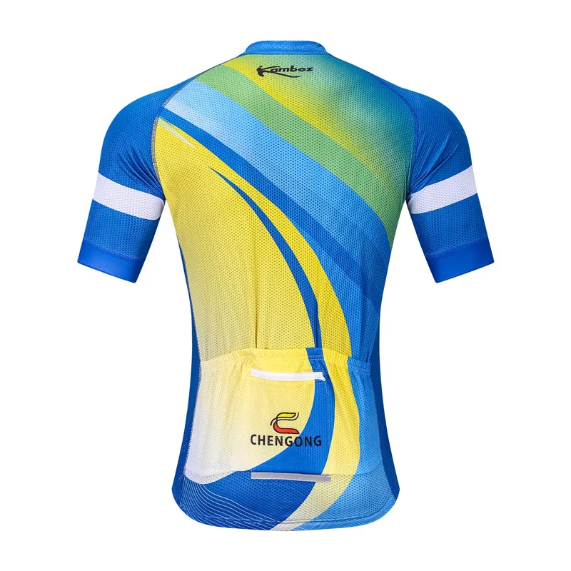 Для мужчин короткий рукав abbiglia к Ciclismo estivo 2018 Pro Team Высокое качество Quick-Dry