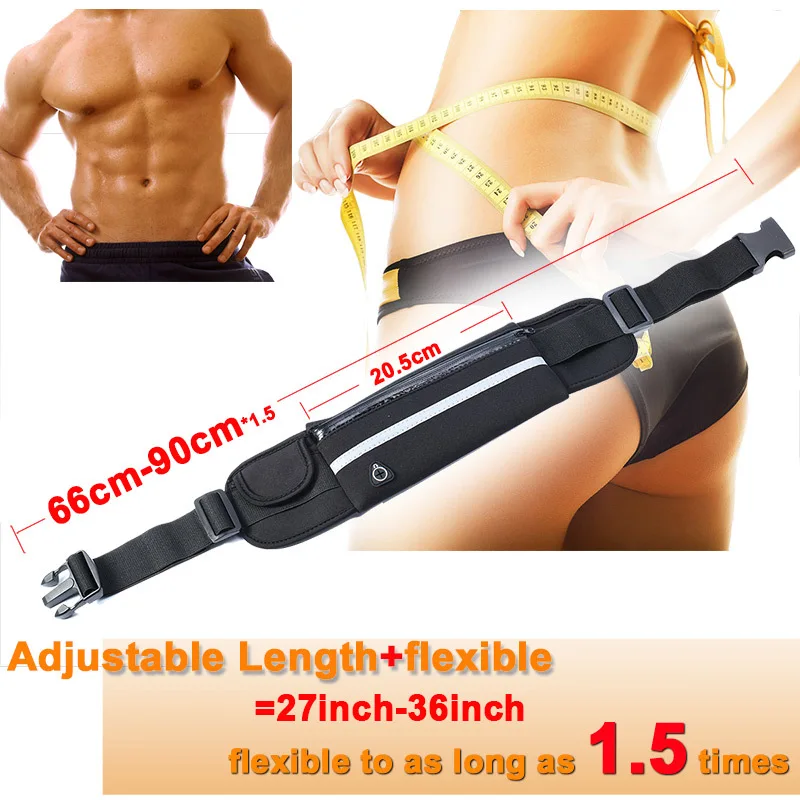 Sport Waterproof Waist Case For iPhone 6 6s 7 Plus 5 5s 4 4s Phone Cases Pouch zte axon blade x3 v7 lite a1 nubia z11 mini |