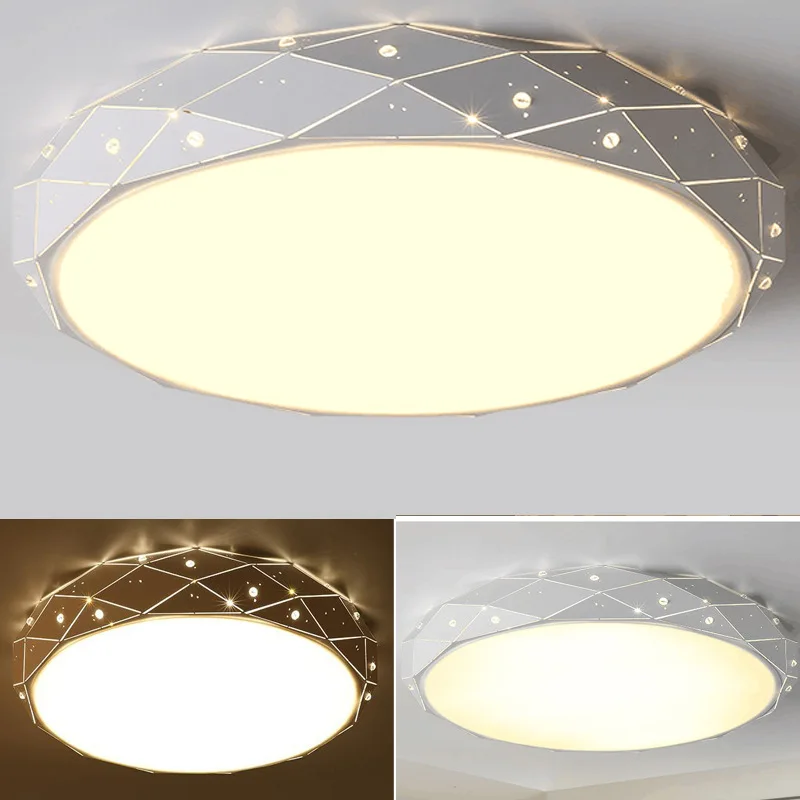 Круговой СВЕТОДИОДНЫЙ потолочный светильник современный для спальни гостиной