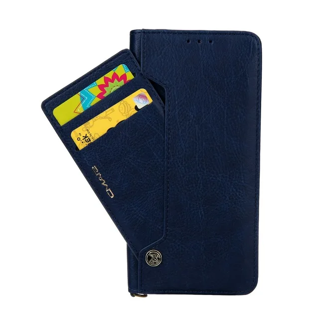 Blue Чехол-книжка BuzzLee для Funda huawei mate 20 Pro, роскошный чехол-Кошелек из искусственной кожи для телефона huawei P20 Pro, чехол для huawei P20 Lite - Цвет: Blue