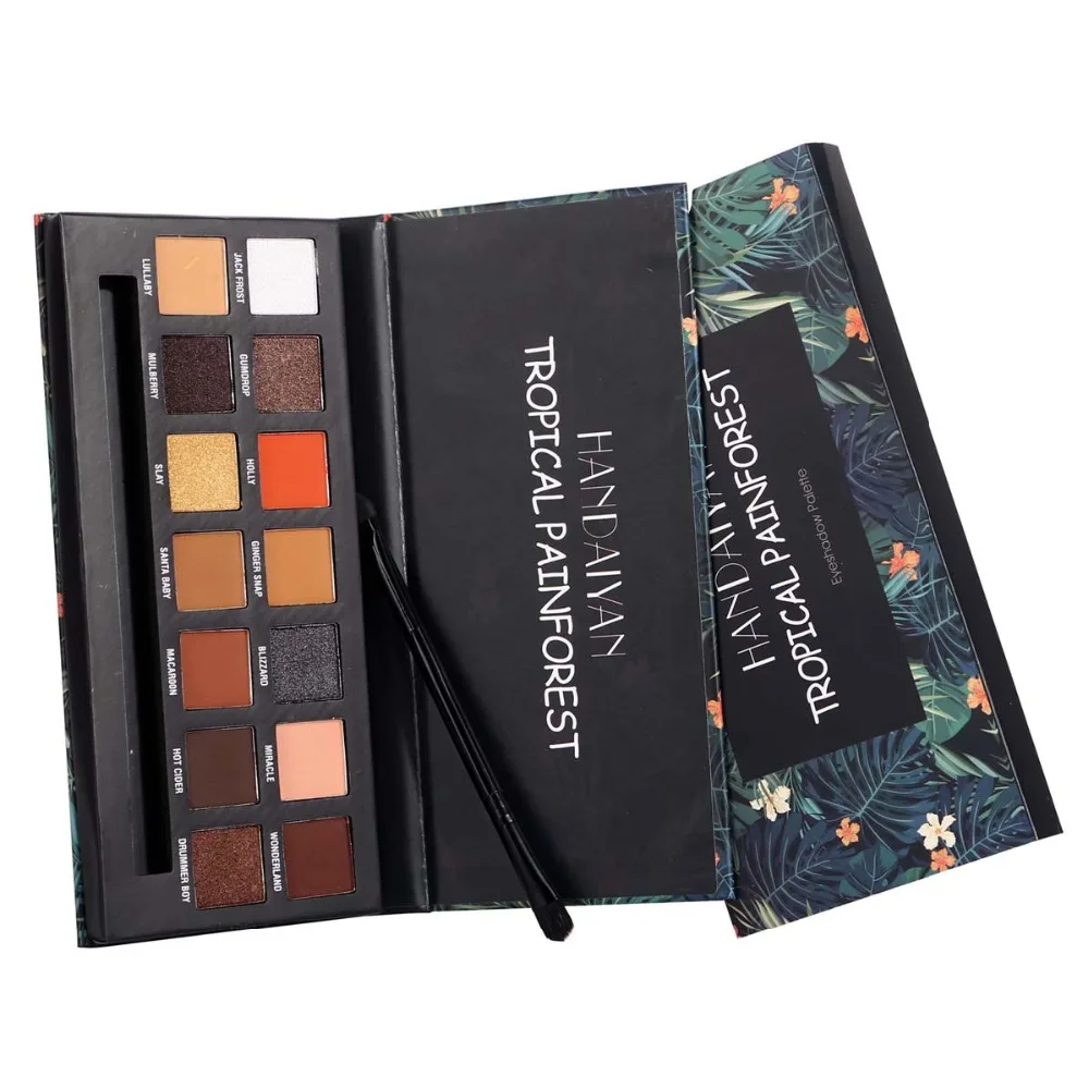 14 цветов Тени для век макияж жемчужные Металлические тени Палитра Professional Matte Shimmer