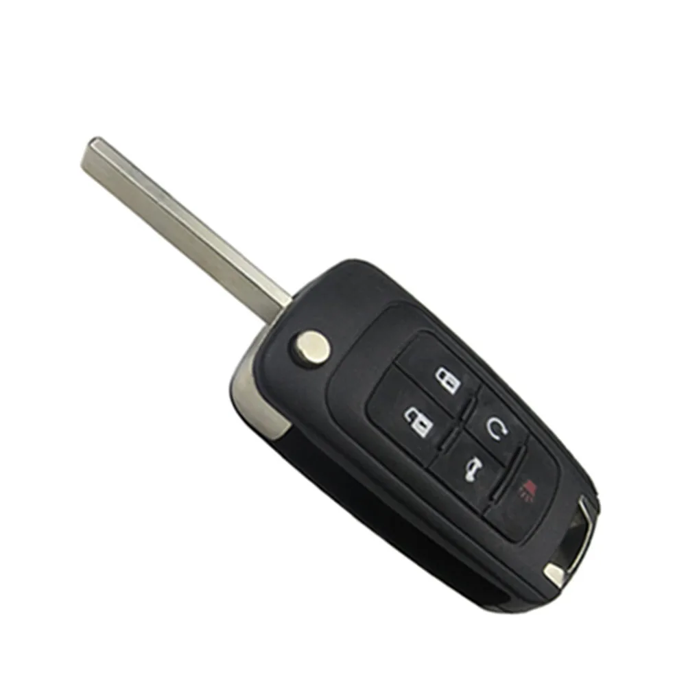 OkeyTech для Chevrolet 433Mhz ID46 чип 2/3/4 4/5 Кнопка флип складной пульт дистанционного