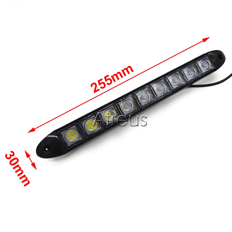 2X автомобиля 9LED Габаритные огни DRL лампы 12V для Renault Laguna Megane 2 3 тряпкой Logan Clio Hyundai