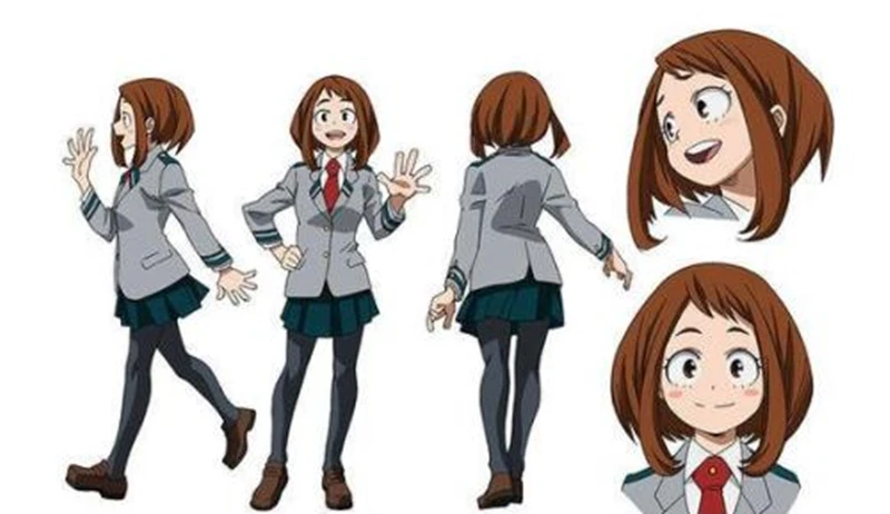 Boku no Hero OCHACO URARAKA Midoriya Izuku, костюмы для косплея, школьная форма My Hero Academy AsuiTsuyu yaojorozu Momo