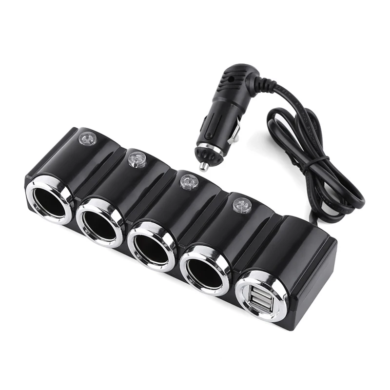 Разветвитель автомобильного прикуривателя 12 В/24 В постоянного тока 3 1 А USB 4