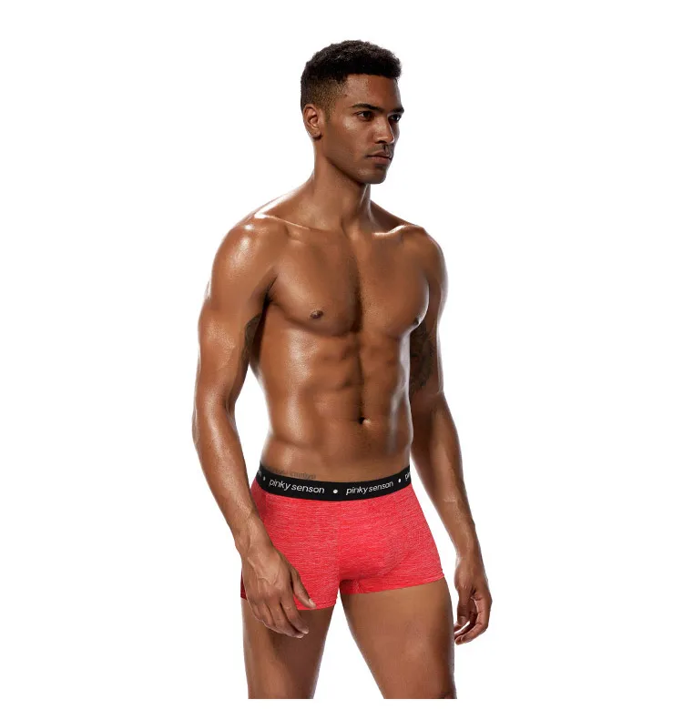 Pinky Senson, мужское нижнее белье, боксеры, нейлон, Cuecas, тонкие мужские боксеры, Homme Boxershorts, мужские трусы, calzoncillos S22DB