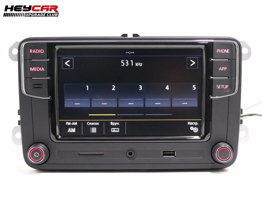 Русско-немецко-турецкая версия RCD330 плюс CarPlay радио для VW Golf 5 Jetta MK5 MK6 CC Tiguan Passat B6 B7 Polo 6RD 035 187 B
