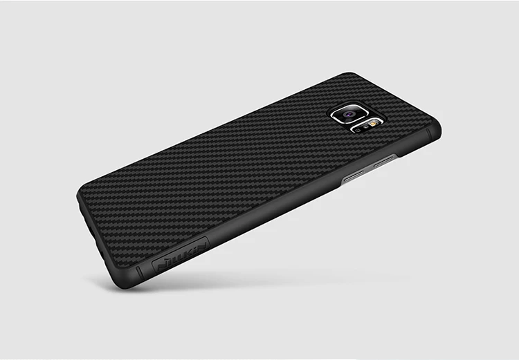 Чехол NILLKIN из синтетического углеродного волокна для телефона samsung Galaxy Note Fan Edition Мягкий противоударный чехол для Galaxy Note fe Capa