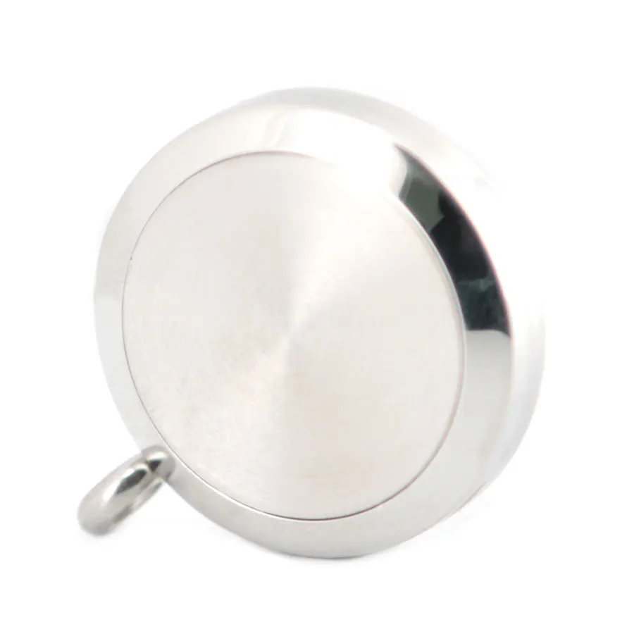 

10pcs 25mm plain tree of life Aromatherapy Essential Oil 316 Stainless Steel Perfume Diffuser Locket Necklace with chain