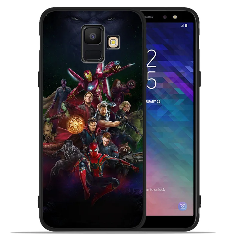 H0291 С подвесками в виде милых с принтами "Marvel", "Мстители", Groot для samsung Galaxy A9 A8 A7 A6 A5 A3 J3 J4 J5 J6 J8 плюс чехол для телефона чехол Coque Etui - Цвет: H0291