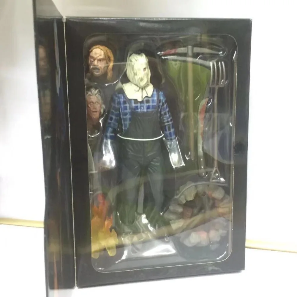 18 см NECA Friday 13th Part 2 Jason Voorhees ПВХ фигурка Коллекционная модель игрушки для Рождественский подарок