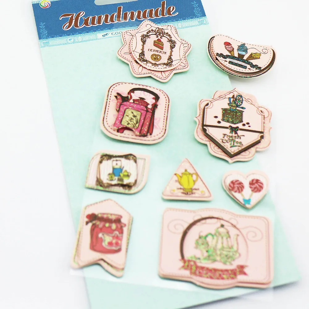 3D фотоэлемент для самостоятельного изготовления карт высечка винтажная бумага 6