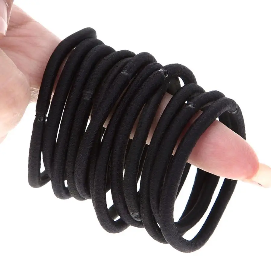 12 шт. женское кольцо для волос девочек пустотелая веревка повязка на голову