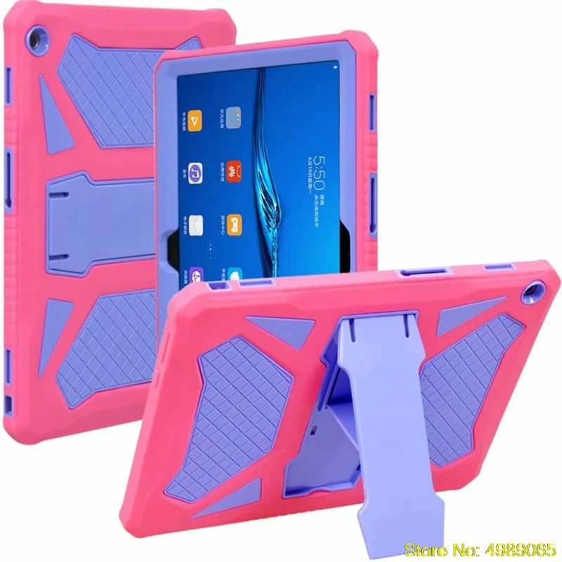 Для AGS-L09 AGS-L03 AGS-W09 9,6 дюймов планшет для huawei MediaPad T3 10 планшета Ударопрочный силиконовый+ жесткий чехол-накладка из ПК для телефона Дети чехол