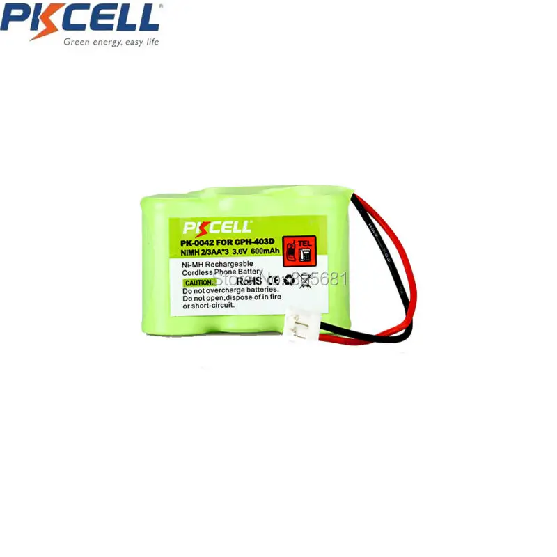 Аккумуляторная батарея для телефона 3 6 В 2/3AA * 600 мА · ч|battery 3.6v|battery abattery battery |