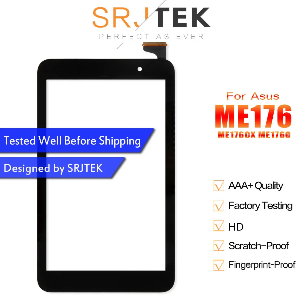 Сенсорный экран 7 дюймов для Asus Memo Pad ME176CX ME176 ME176C K013|ЖК-экраны и панели планшетов| |