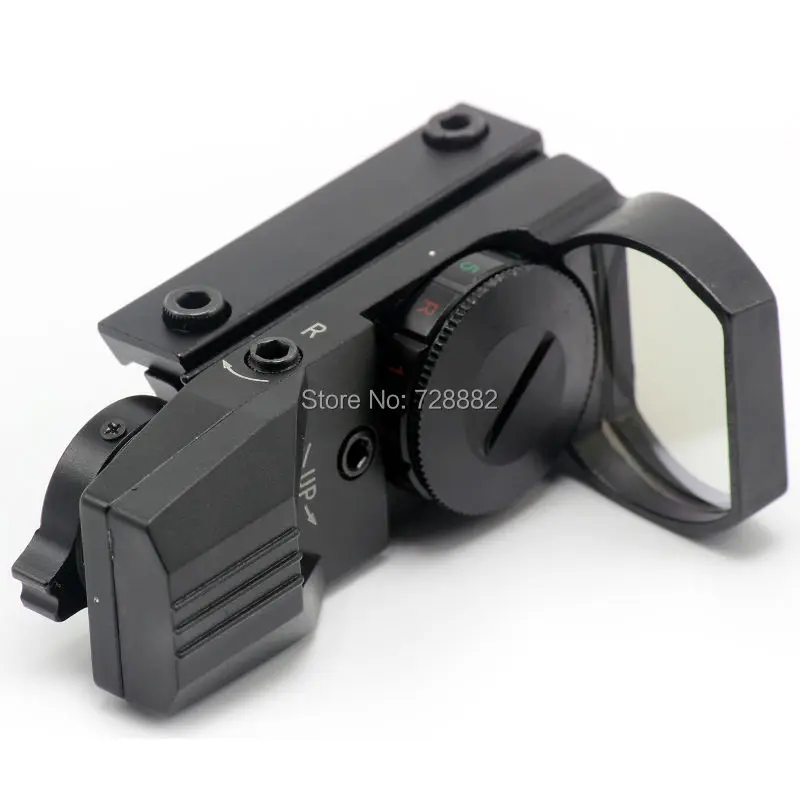 Голографический 4 Перекрестный красный / зеленый точечный Tactical Коллиматорный
