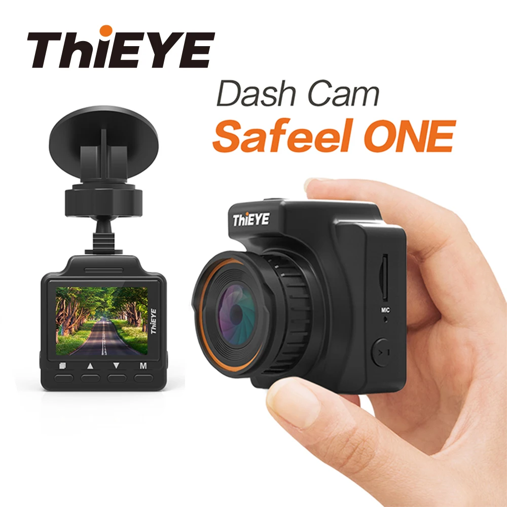 ThiEYE Safeel ONE 1 5 &quotDVR Dash Cam с ночным видением камера Full HD 1296 P автомобильное