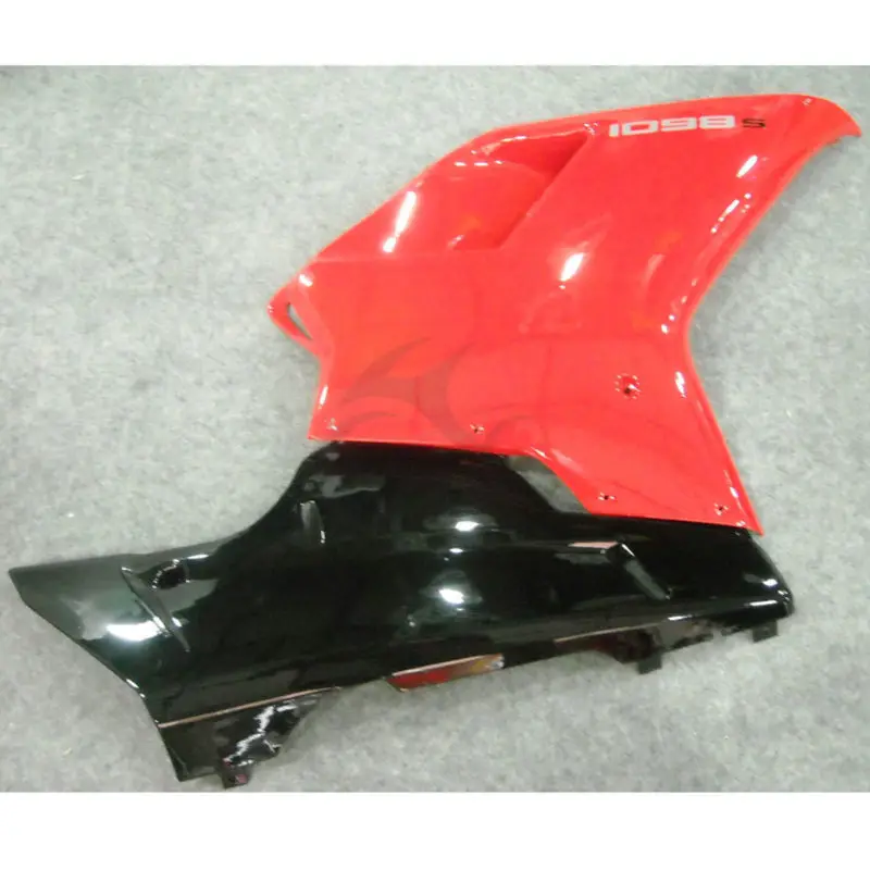 Мотоцикл Красный ABS пластик обтекатель кузова для DUCATI 1098 848 1198 07-12 08 09 10 11 8B |
